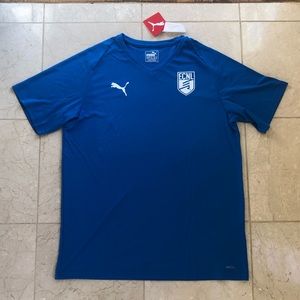 NWT Puma ECNL Jersey V Neck Shirt